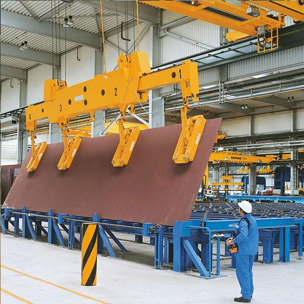 Industrial general use magnetic lifting beams for steel plate