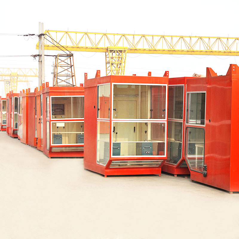 Various crane cabin cab
