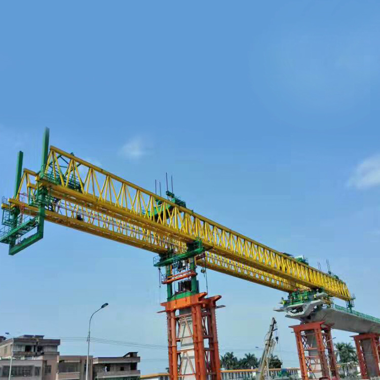 Launcher girder erection crane machine