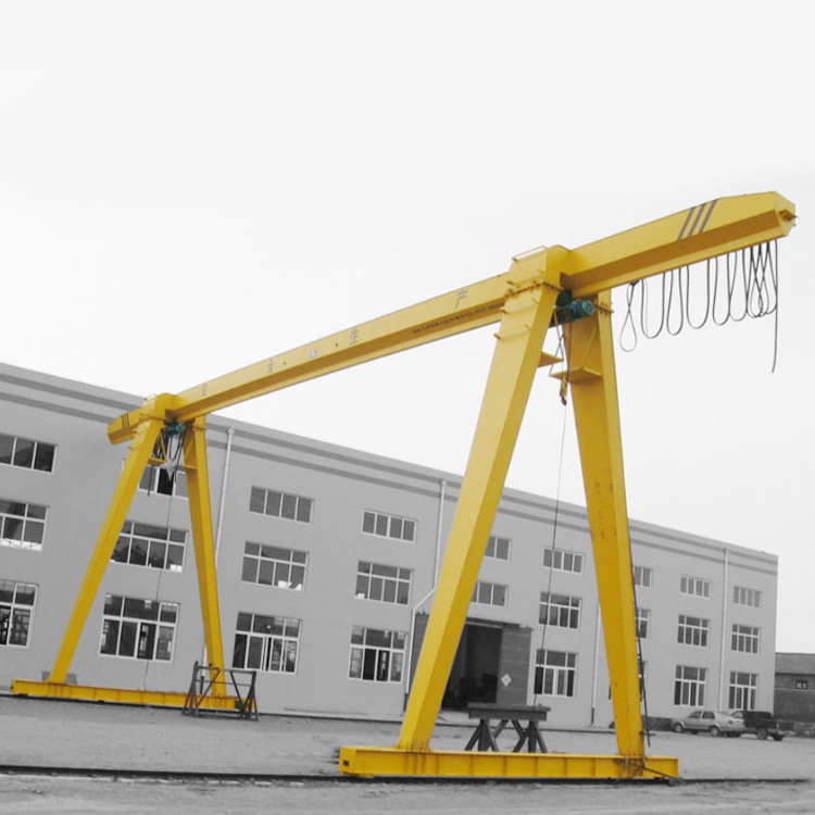 Industrial customized outdoor single beam gantry crane