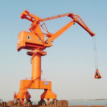 Rail Mounted Floating Dock Sea Port Portal Crane 